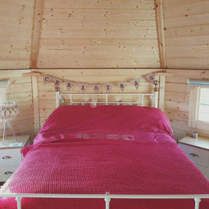 (16.5 m² + 2 extensions) Large Glamping Cabin