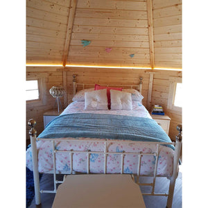 (16.5 m² + 2 extensions) Large Glamping Cabin