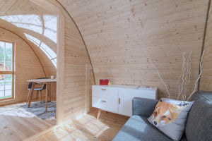 Insulated Glamping Pods