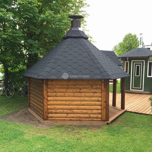 (9.2 m²) (14.9 m²) Open BBQ Hut